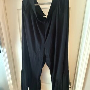 Torrid FESTI Black Tiered Flare Pants